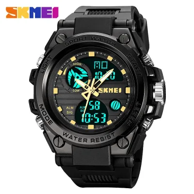 Đồng hồ thể thao SKMEI 2031 Đồng hồ nam Đồng hồ bấm giờ Chronograph Đồng hồ nam chống nước Reloj Masculino Dây đeo đồng hồ đeo tay nam 1155B 1637