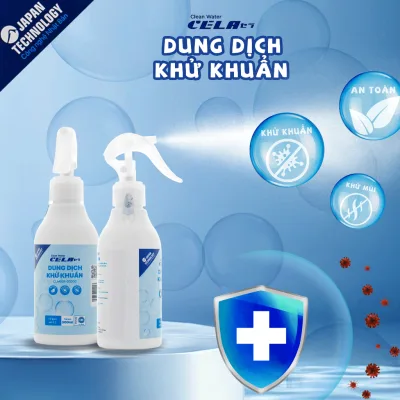 Dung dịch ngâm xịt dùng để khử khuẩn, khử mùi dụng cụ và thiết bị y tế CELA - dung tích 300 ml