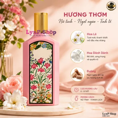 Nước hoa nữ Flora - Đầm ấm, Hút hồn, Nữ tính