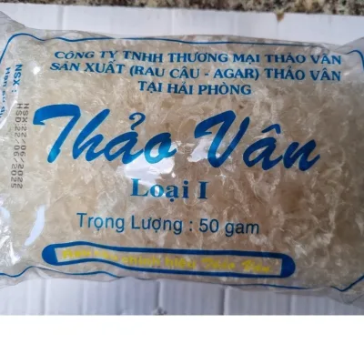 Rau câu sợi Thảo Vân dùng làm bánh, gỏi chay, mặn; ăn kiênng. HSD 2028