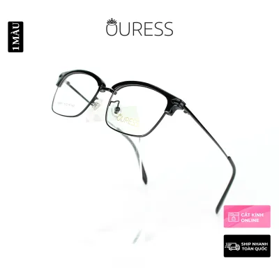 Eyeglass Frames 168007 5517 5515 8162 Alloy Ouress Eyeglasses, Fashionable for Men and Women, Super Durable