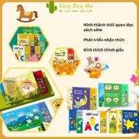 Sách Nhạc Tiếng Anh Cho Bé,  Sách Âm Thanh Phát Nhạc,Xương Rồng Nhỏ
