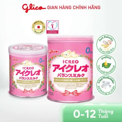 Glico Icreo Balance Milk Combo (No. 0) 800g Can and 320g Can