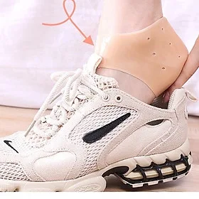 Set 2 Miếng Đệm Gót Chân Silicone Chống Phồng Rộp Chống Tuột Gót Cho Nam Nữ