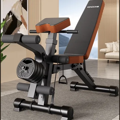 Ghế Tập Gym Kèm 4 Cục Tạ, Ghế Nằm Tập Tạ Đa Năng, Tập Thể Hình Thể Thao Tại Nhà, Dụng Cụ Tập Gym M226