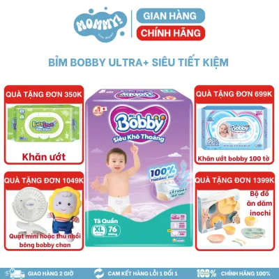 BỈM QUẦN/DÁN BOBBY ULTRA+ SIZE NB70/S80/M92/L88/XL76/XXL70