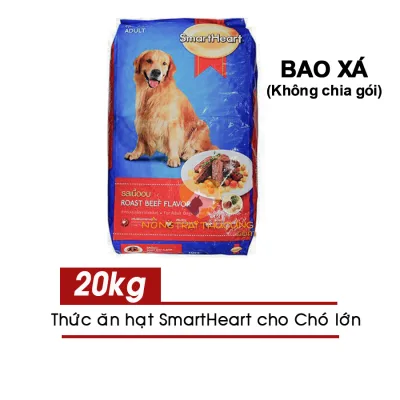 Thức Ăn Cho Chó Lớn SmartHeart Adult Roast Beef Flavor 20KG, 10KG - Vị Bò Nướng- [Nông Trại Thú Cưng]