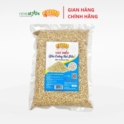 Đầu cuống hạt điều sống (mầm điều, mộng điều, cồi điều) dùng làm sữa hạt, muối vừng, các loại bánh kẹo siêu ngon và dinh dưỡng.