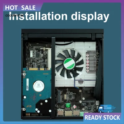 Khung máy tính mini ITX nhỏ gọn, vỏ máy tính mỏng, có giá đỡ Vesa, tản nhiệt nhanh, khung máy tính để bàn di động