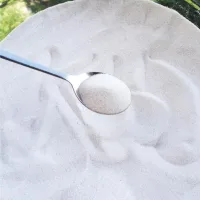 1kg Cát trắng mịn lót nền cho ốc mượn hồn , bể cá cảnh .