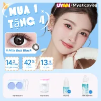 0-6độ lens đen kính áp tròng MCK1 lens xanh kính màu xám 14.0-14.5mm lens for girls lens nâu tây Len đeo