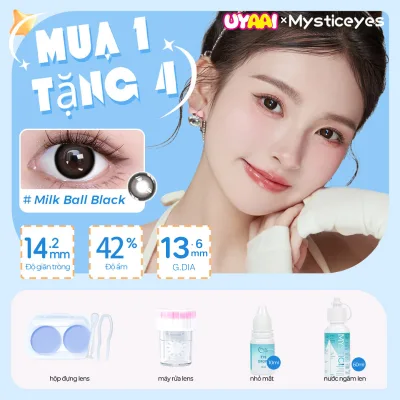 0-6độ lens đen kính áp tròng MCK1 lens xanh kính màu xám 14.0-14.5mm lens for girls lens nâu tây Len đeo