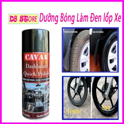 Dầu Bóng Lốp ô tô - Làm Đen Lốp Xe - Vệ Sinh, Bảo Dưỡng, Chống Nứt Bánh Xe Cao Su Ô tô, Xe Máy