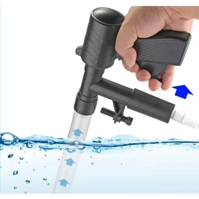 Dụng Cụ Hút Cặn Thay Nước Bể Cá QUANLONG QL-09G, Vệ Sinh Đáy Nền Bể Cá Cảnh