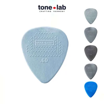 Phím đàn guitar Nylon Max-Grip Dunlop Pick .6mm, .73mm, .88mm, 1mm, 1.14mm, 1.5mm