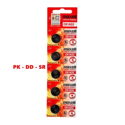 Hàng Xịn - Pin Cmos CR1632 3V Maxell Remote Xe, Khóa Thông Minh, Thiết Bị Y Tế Cá Nhân, Máy Tính Bỏ Túi - Siêu Rẻ