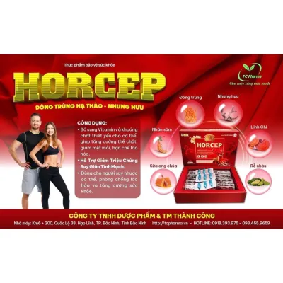 Horcep- Thực phẩm chức năng tăng cường sức khỏe