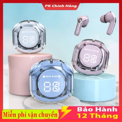Tai Nghe Bluetooth Không Dây KY9 Ultrapods Pro V5.3 Cảm Ứng Âm Thanh Hifi Màn Hình Led Có Mic Đàm Thoại