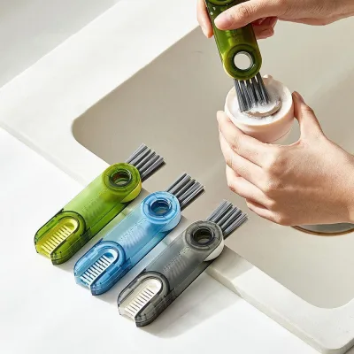 Bàn chải vệ sinh ly cốc hình chữ U 3 trong 1 tiện lợi