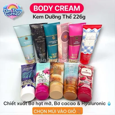Bath & Body Works Body Cream 226g - Deeply Moisturizing, Long-Lasting Fragrance