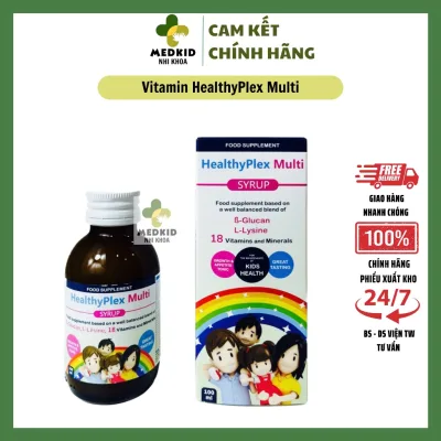 Healthyplex Multi - Bổ sung vitamin và khoáng chất giúp bé ăn ngon, tăng cường sức khỏe (Chai 150ml)