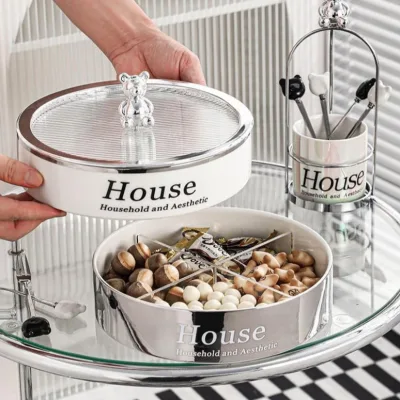 CÁC LOẠI Khay SỨ Đựng Bánh Kẹo, Mứt Tết. Hộp Đựng Bánh Kẹo, Đồ Ăn Vặt Sang Trọng. Khay Để Bàn Decor Trang Trí