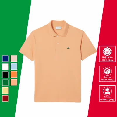 Lacoste Men's Classic Fit Cotton Pique Polo Shirt with Turn-Down Collar - Imported Directly from Germany