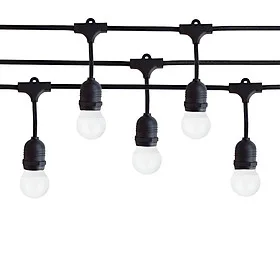 Dây Đèn Led Trang Trí Ngoài Trời NAVIVU (Chuôi E27 Cao Cấp, Lõi Đồng, Chống Nước)