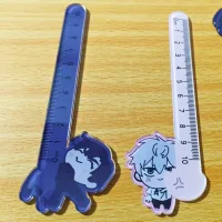 10cm Anime Người Ngoài Hành Tinh Thước Sân Khấu Trường Đồ Dùng Văn Phòng Dụng Cụ Vẽ Acrylic Dễ Thương Cho Đến ivan Hoạt Hình Thước Thẳng Tiêu Chuẩn Dụng Cụ Đo