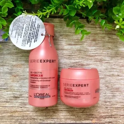 COMBO GỘI HẤP CHĂM SÓC VÀ BẢO VỆ TÓC GÃY RỤNG LOREAL BIOTIN 100ml/75ml