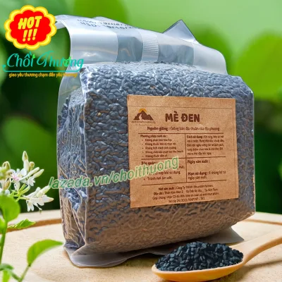 Mountain Farmers pure organic black sesame seeds (organic raw sesame seeds) for making cakes, cooking milk tea, roasting and grinding, feeding babies