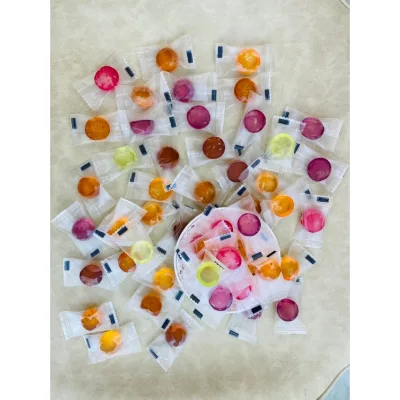 250G Kẹo dẻo trái cây mix vị kẹo dẻo trái cây bóc vỏ Đại long - bánh kẹo ăn vặt siêu ngon