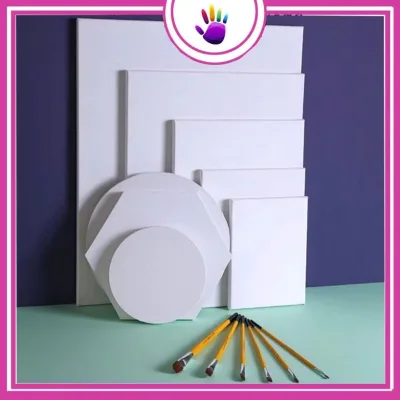 Toan vẽ tranh căng sẵn vải canvas chất liệu cao cấp- Toan vẽ canvas khung gỗ nhiều kích cỡ