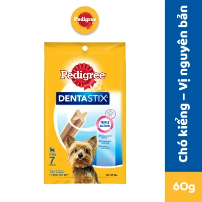 Bánh xương cho chó Pedigree Adult chăm sóc răng miệng cho chó trưởng thành 2-5kg Dentastix 60gr Petemo Pet Shop