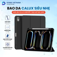 DonieCase | Bao Da Thông Minh Cho iPad Pro/Air/Gen Siêu nhẹ Có Khay Đựng Bút Viền TPU Cao Cấp P01