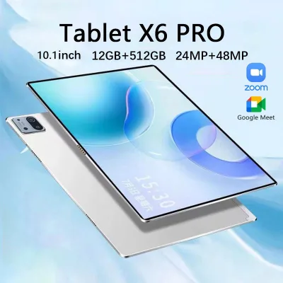 X6 Pro Tablet Original Big Promotion 2023 Genuine 10.8 Inch 16Gb+512Gb Screen 8800Mah Android Tablet Student Learning Tablet 5G/Wifi Dual Sim for Game Watching Cheap Tablet Cod