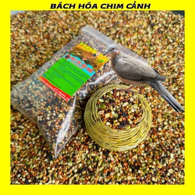 2Kg Thức Ăn Chim Cu Gáy Ngũ Cốc 20 Loại Hạt