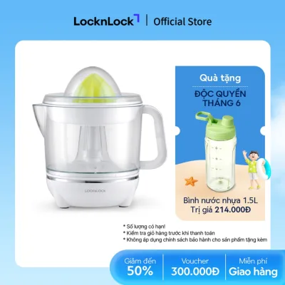 Máy vắt cam, chanh, bưởi, quýt, màu trắng Lock&Lock Citrus Juicer EJJ231 700ml
