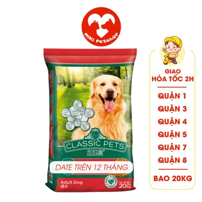 Classic Pets Dog Food 20kg Beef Flavor for Large Dogs - Miki Petshop