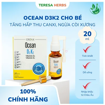 Vitamins Help Children Increase Their Height D3 K2 Ocean 20ml