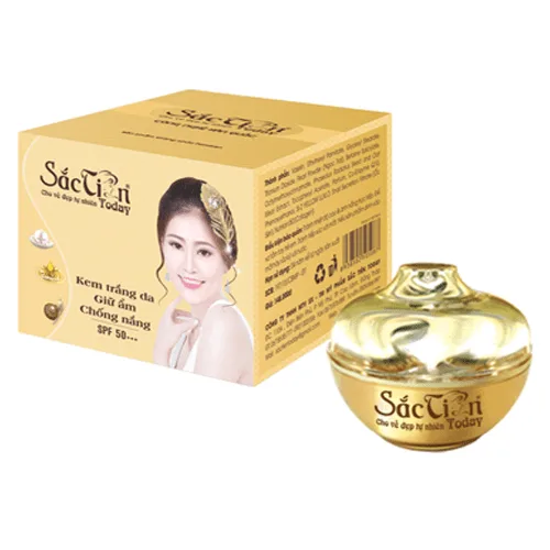 [HCM]Kem trắng da - Giữ ẩm - Chống nắng - Sắc tiên today