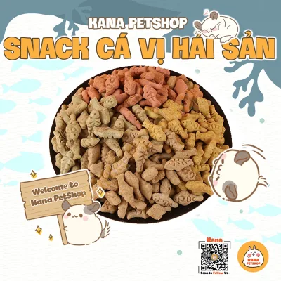 Bánh Ăn Dặm Hamster 🐹FREESHIP🐹 Bánh Quy Cá Sữa Đồ Ăn Mài Răng Thức Ăn Hamster , Sóc ...