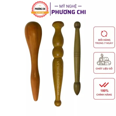 Dụng cụ day ấn huyệt bằng gỗ thơm, Cây dùi day ấn huyệt -My Nghe Phuong Chi