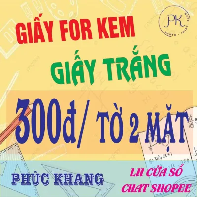 Giấy in Ford Kem - Trắng