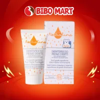 Kem đánh răng hữu cơ NeBiolina cho bé từ sơ sinh đến 3 tuổi Bibomart tuýp 50ml