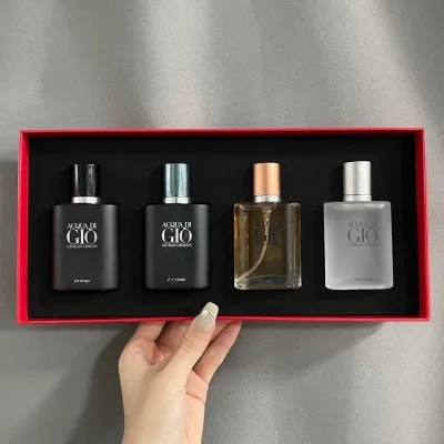 Acqua Di Giò Men's Perfume Set 🌾 Gift Version Set of 4 Bottles X 30ml 🍒