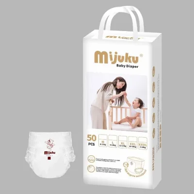 Tã Bỉm Mijuku Xuất Nhật Cao Cấp M50-L50-XL50-XXL50-XXXL50-4XL50-5XL50