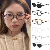 🍥jellycuty🍥 👓Mắt kính gọng cận nữ form Oval dẹt Y2k Phong cách Hàn Quốc Hot trend