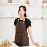 Tạp Dề Đeo cổ HÀO QUANG cho nhân viên pha chế , nhân viên phục vụ ,đầu bếp DÁNG DÀI