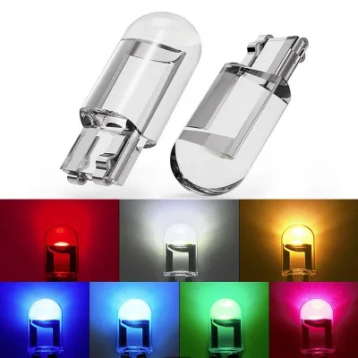 GOODLETI 01 bóng LED T10 sáng tốt ĐÚC KÍNH như zin lắp mặt đồng hồ, demi, xi nhan xe máy, ô tô DC 12v